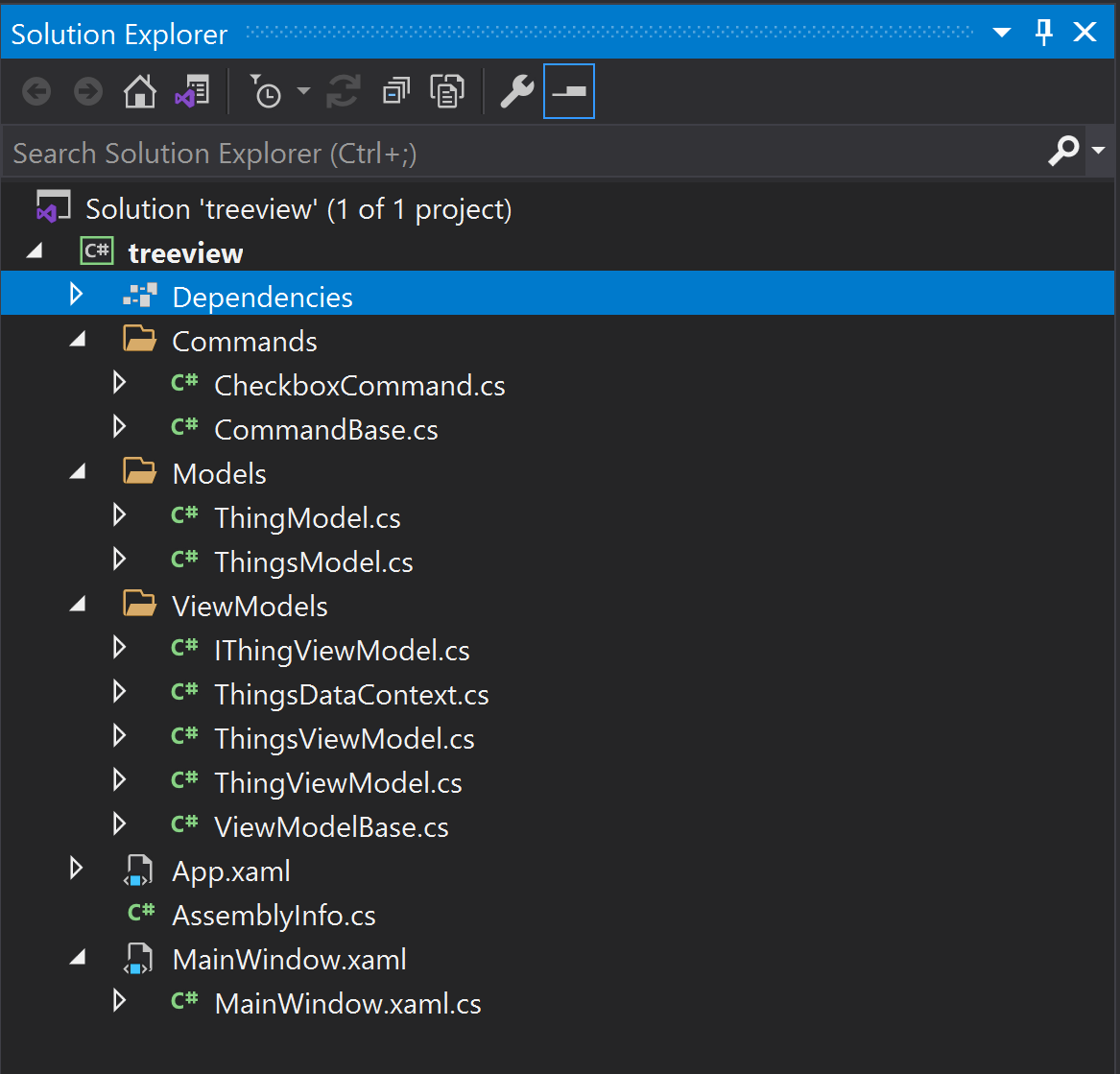 C# Triple State Checkbox Tree-View – CatiaWidgets2023